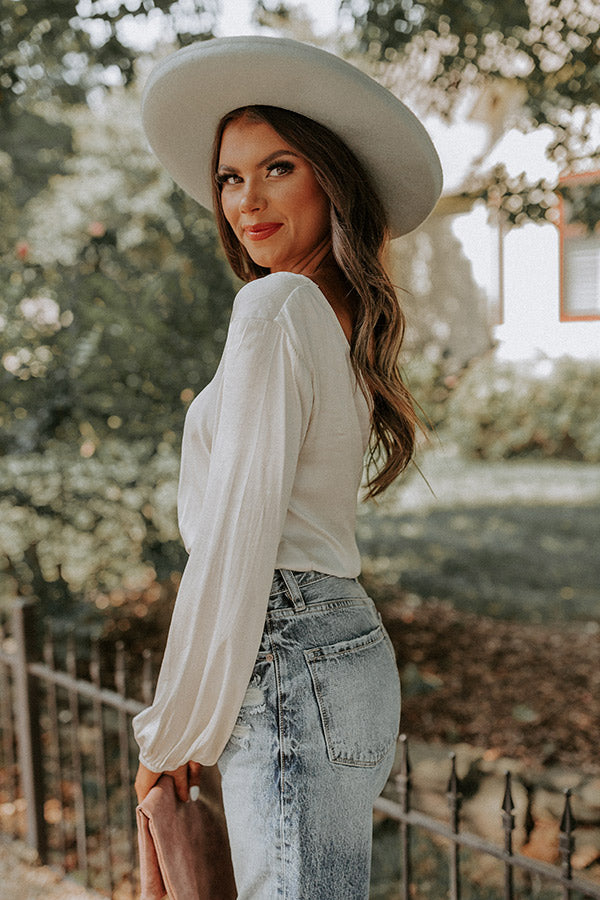 Join The Party Satin Bodysuit