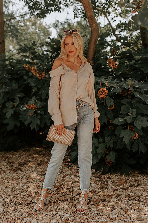 Central Avenue Satin Top