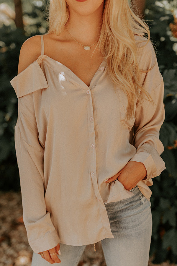 Central Avenue Satin Top