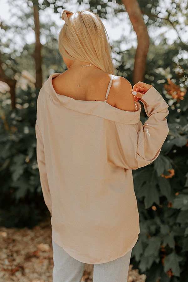 Central Avenue Satin Top