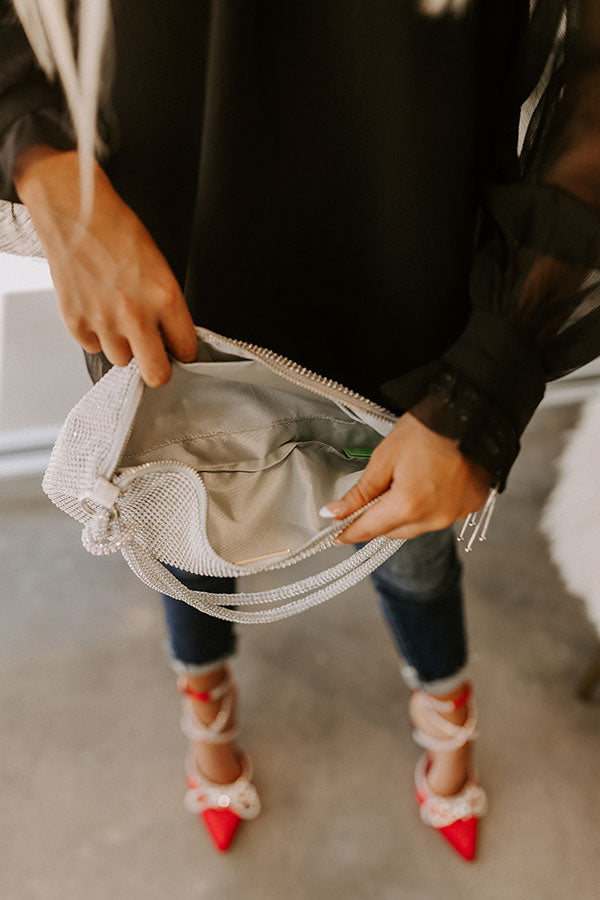 Splash Of Luxury Rhinestone Purse