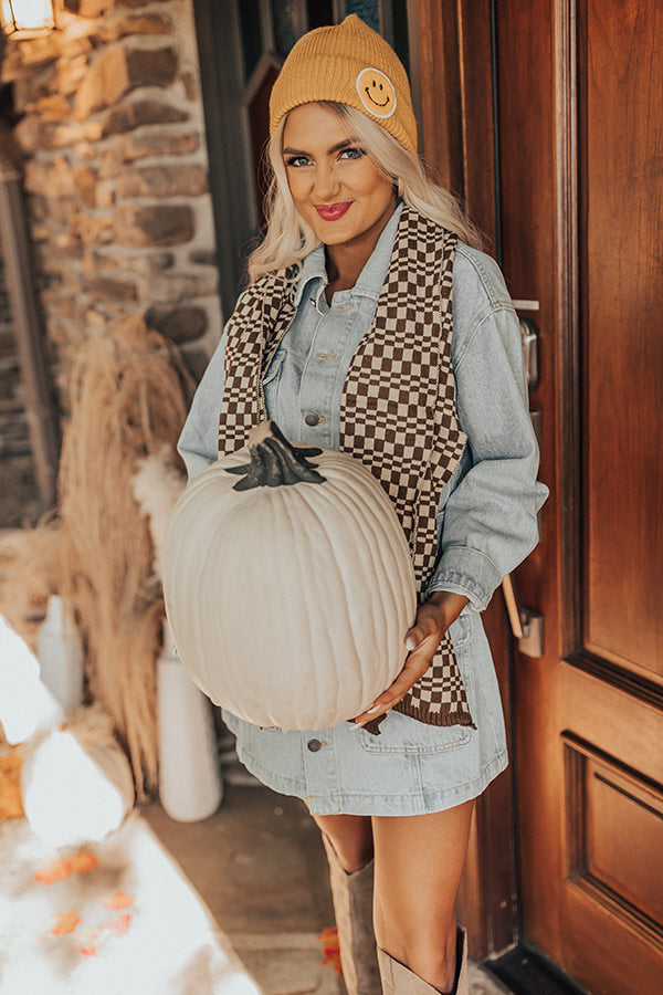 Pumpkin Spice Life Scarf