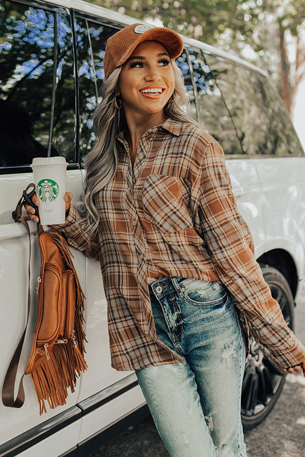 Autumn Sunshine Flannel In Brown