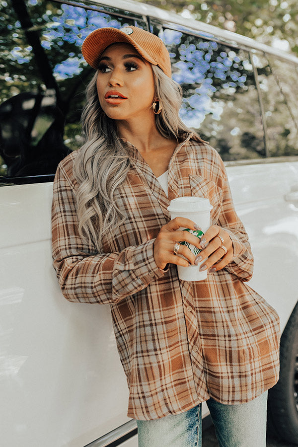 Autumn Sunshine Flannel In Brown