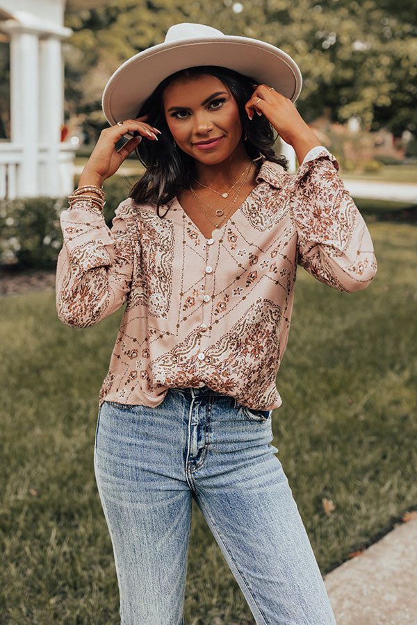 Cafe Date Shift Top