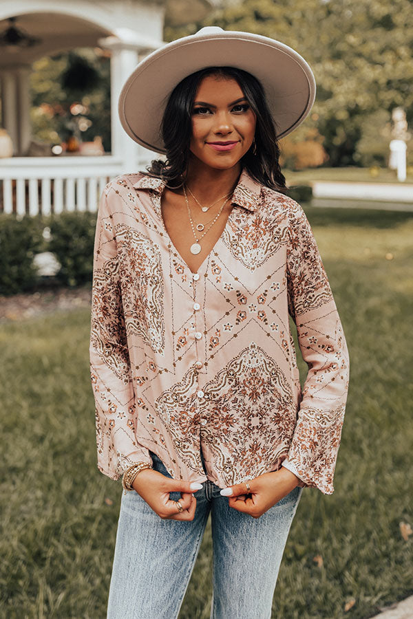 Cafe Date Shift Top