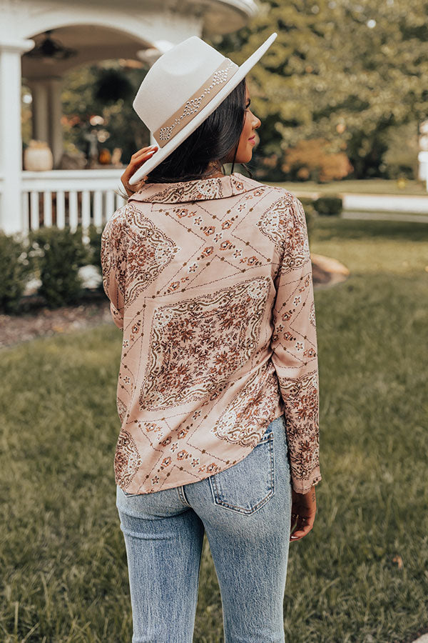 Cafe Date Shift Top