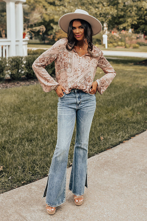 Cafe Date Shift Top