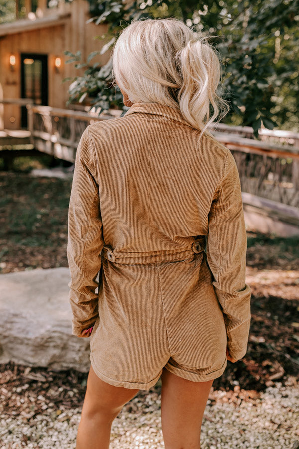 Dream On Corduroy Romper