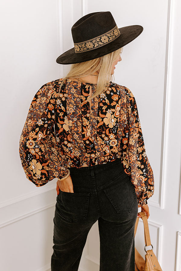 Manners Matter Floral Top