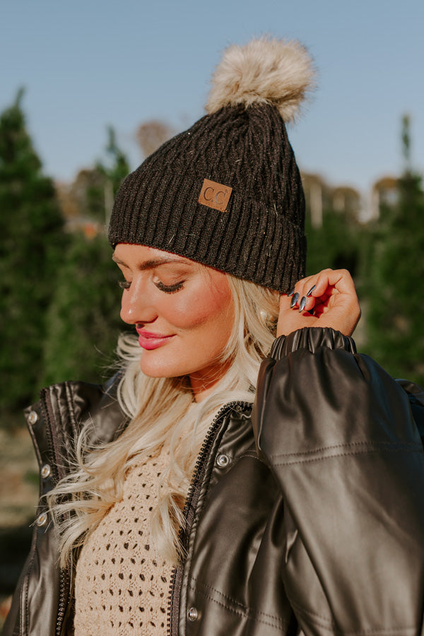 Fall Festival Beanie In Black