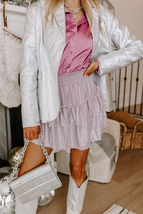 Talk Sweetly Glitter Skirt