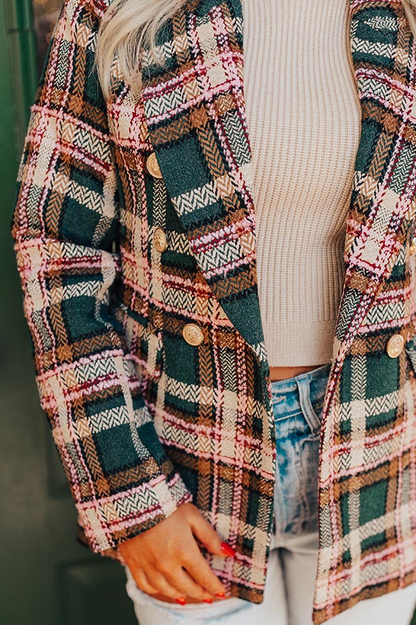 Favorable Day Tweed Blazer