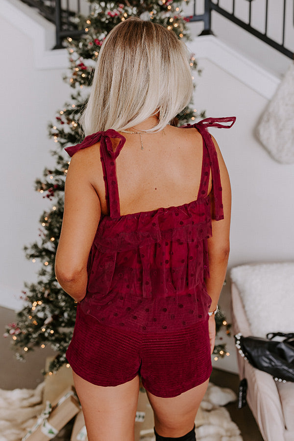 Can't Help Loving You Peplum Top