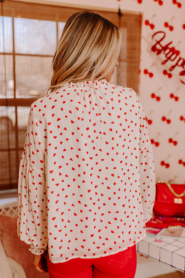 Heart On The Line Shift Top