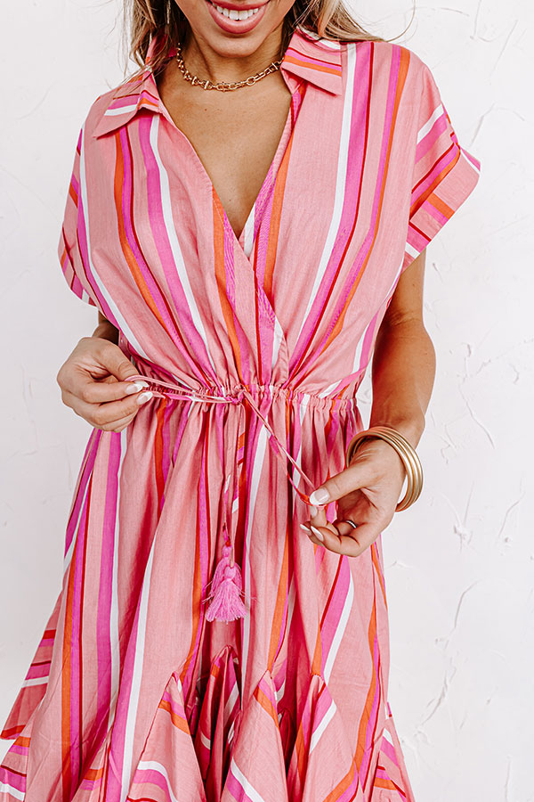 Country Club Cuteness Stripe Mini Dress