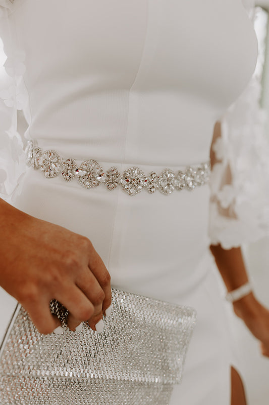 Glitter And Gorgeous Embellished Ribbon Belt/Headband