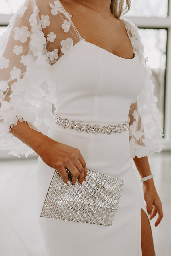 Glitter And Gorgeous Embellished Ribbon Belt/Headband