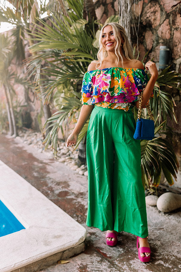 Hotel Plaza Crop Top
