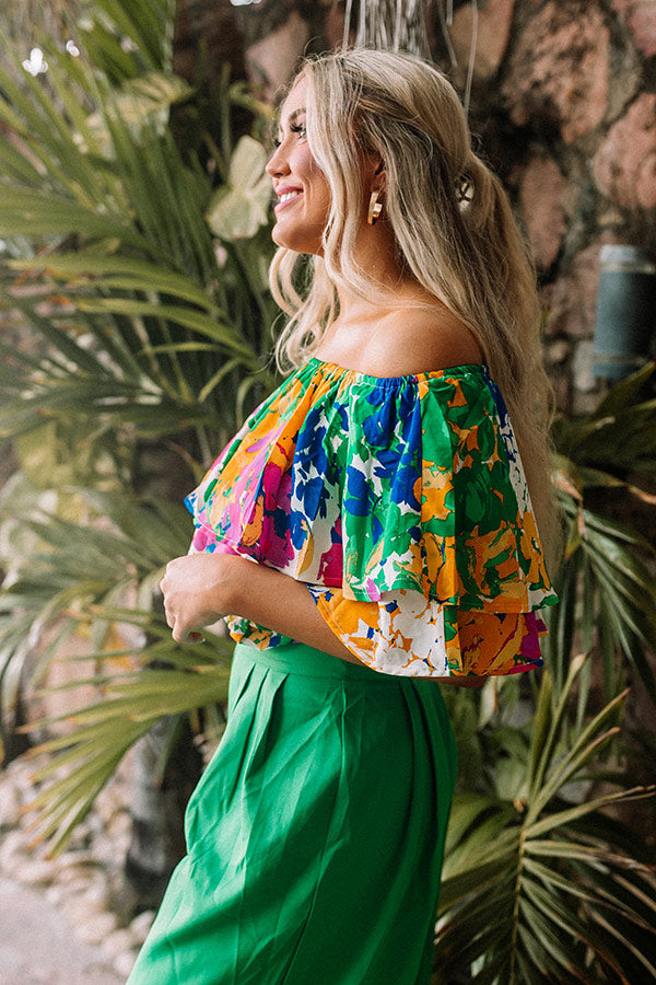 Hotel Plaza Crop Top
