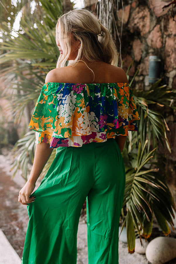 Hotel Plaza Crop Top