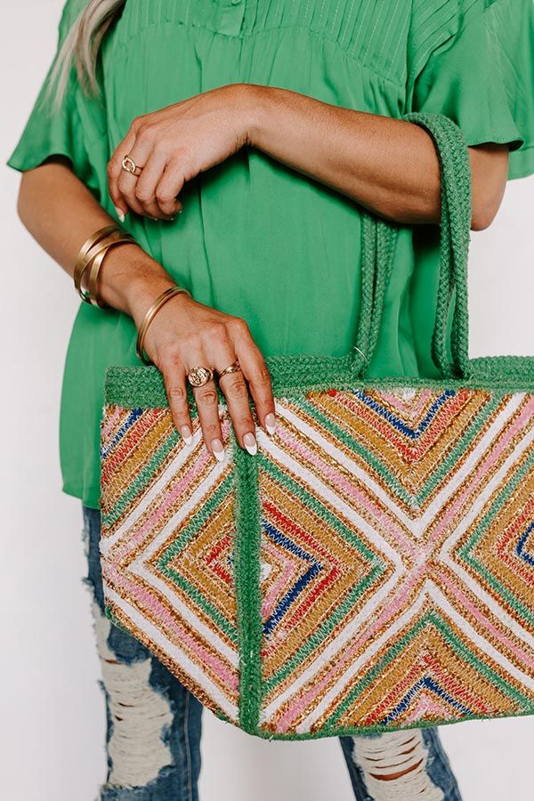 Yacht Trip Woven Tote