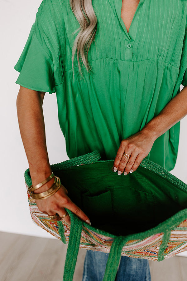 Yacht Trip Woven Tote