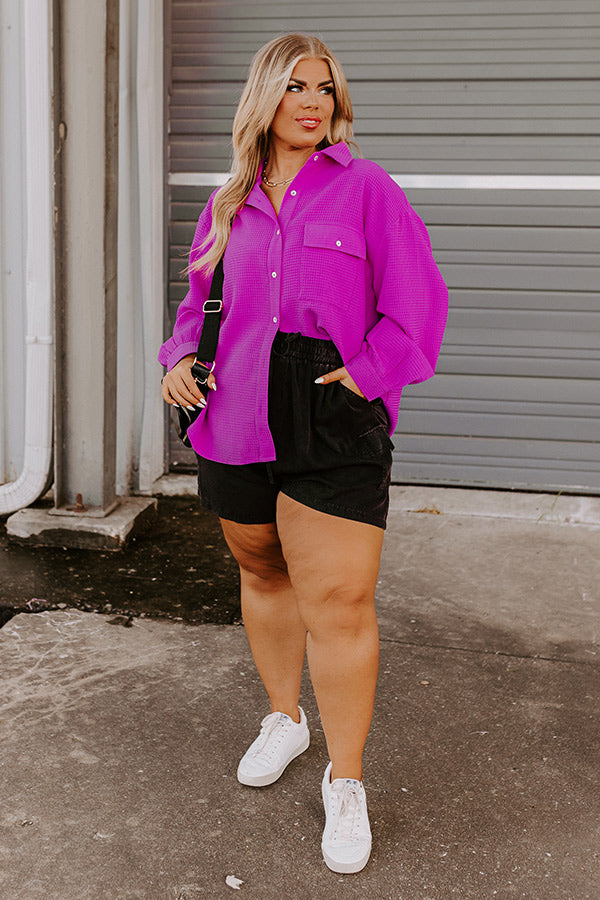 Craving Sunshine Button Up Curves