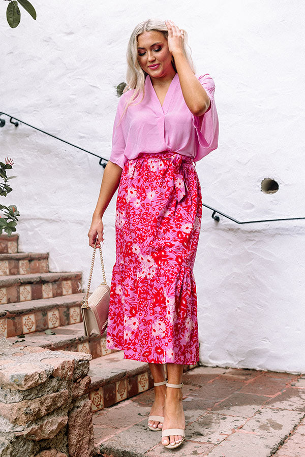 Creating Memories Shift Top In Pink