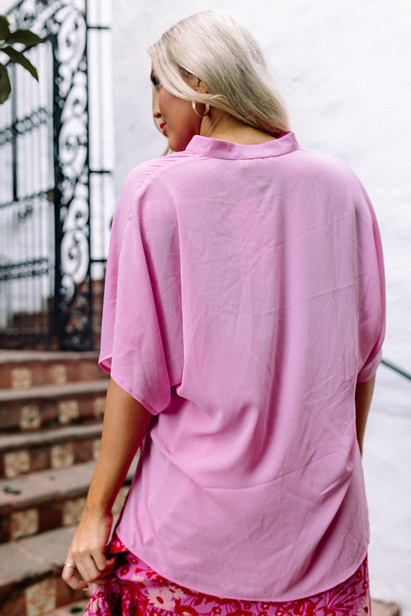 Creating Memories Shift Top In Pink