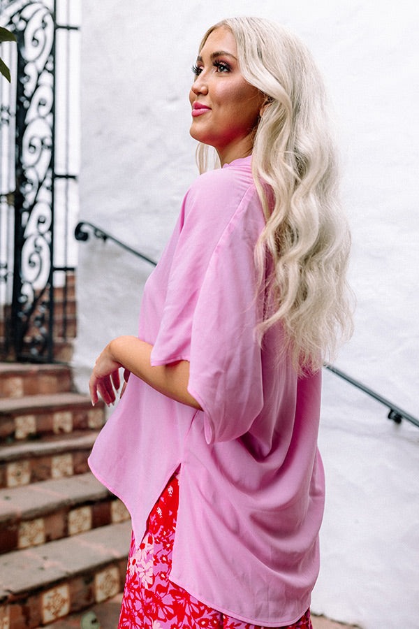 Creating Memories Shift Top In Pink