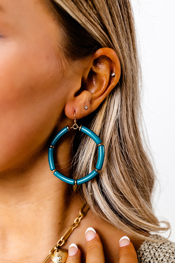 Pushing Limits Hoops Earrings