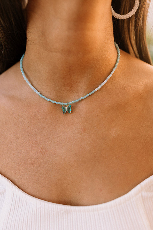 Soundtrack To The Summer Choker In Aqua