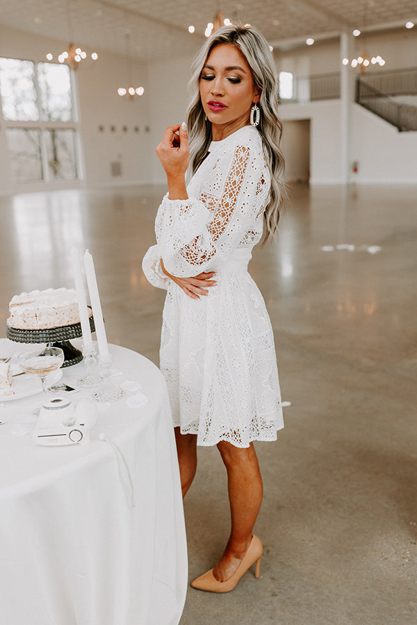 Peaceful And Pretty Mini Dress