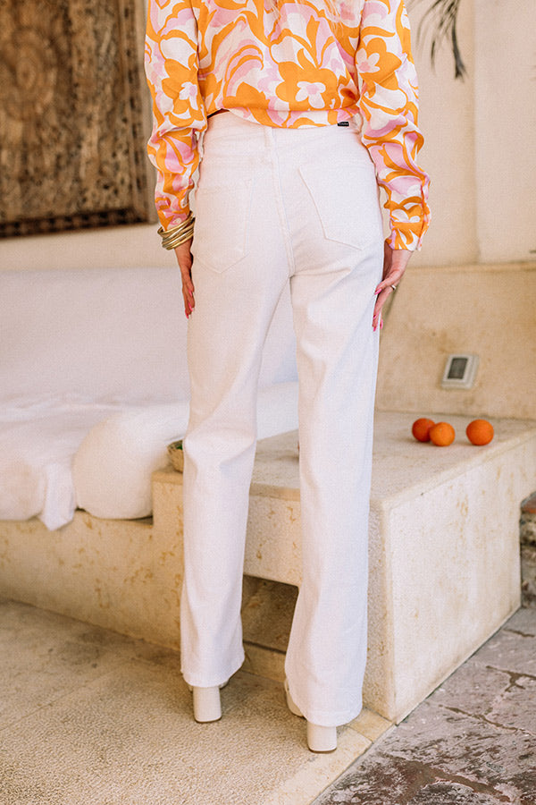 Risen The April High Waist Distressed Jean