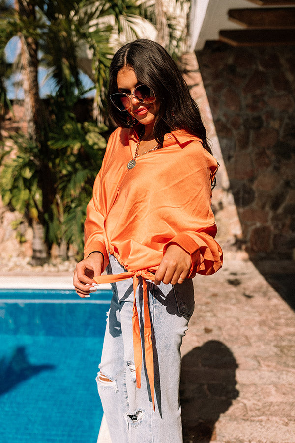 Sunny Spritzer Button Up