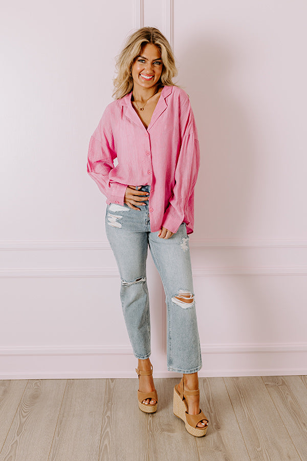 The Leith High Waist Distressed Jean