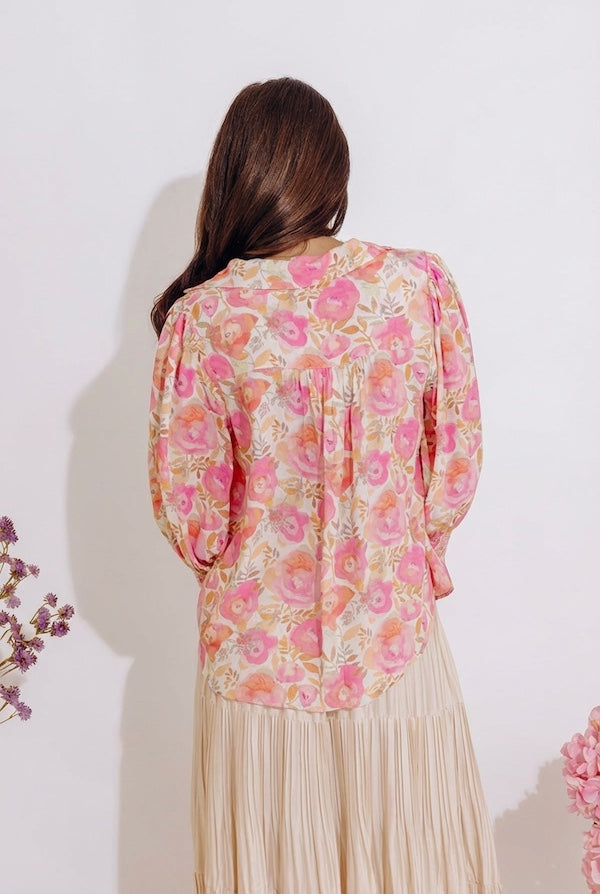 Gorgeous Coast Floral Top