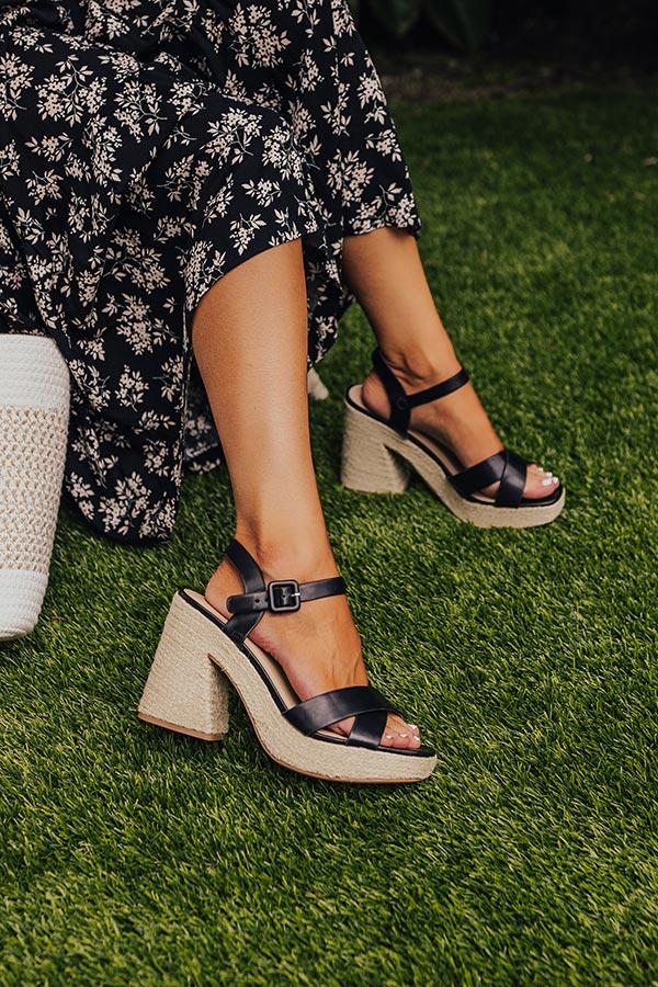 The Leilani Heel In Black
