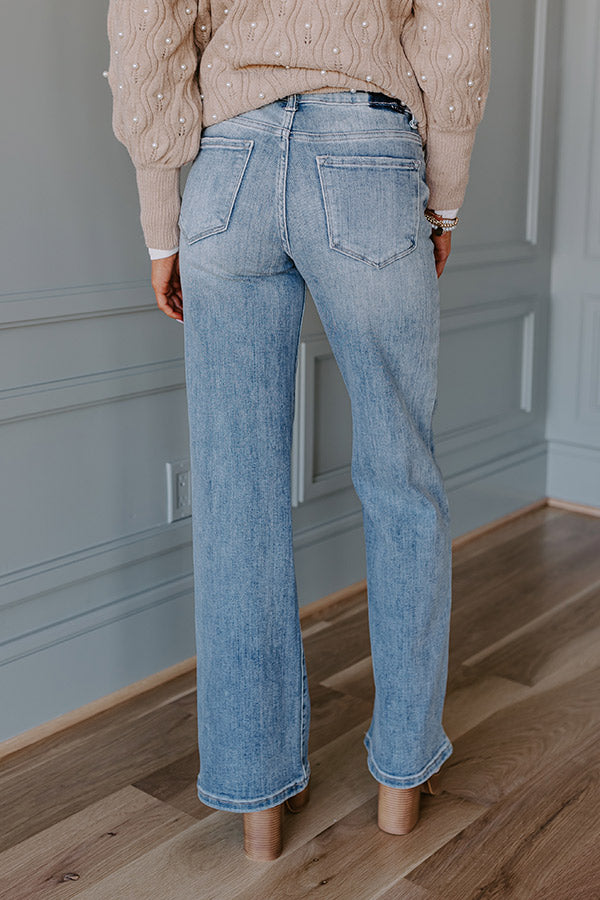 Risen The Jupiter Midrise Wide Leg Jean