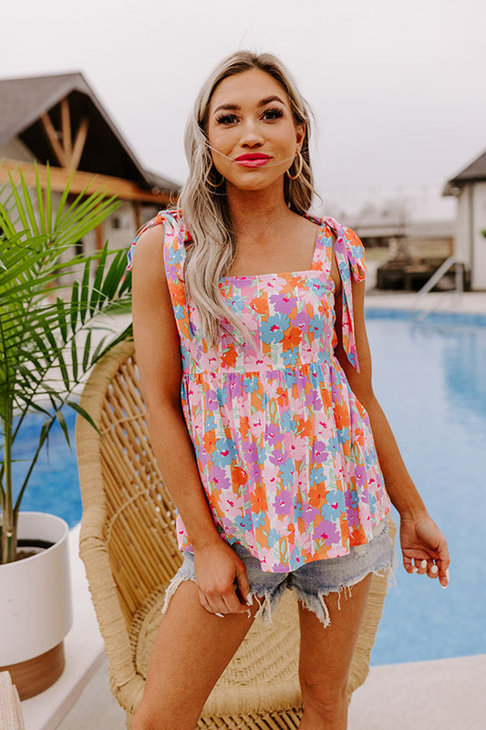 Sayulita Shores Floral Top