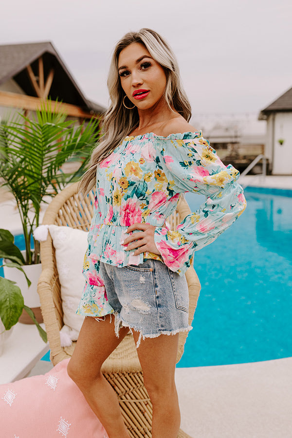 Sandy Shores Off Shoulder Top