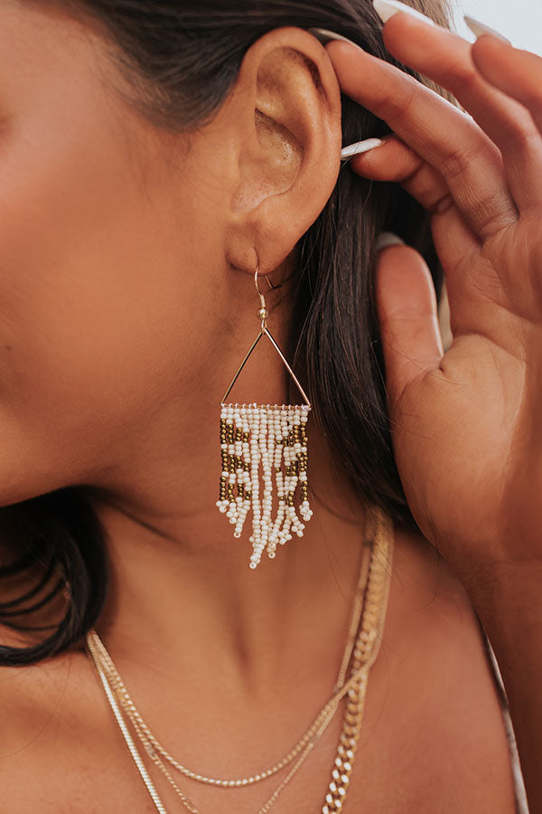 Soulful Love Beaded Earrings