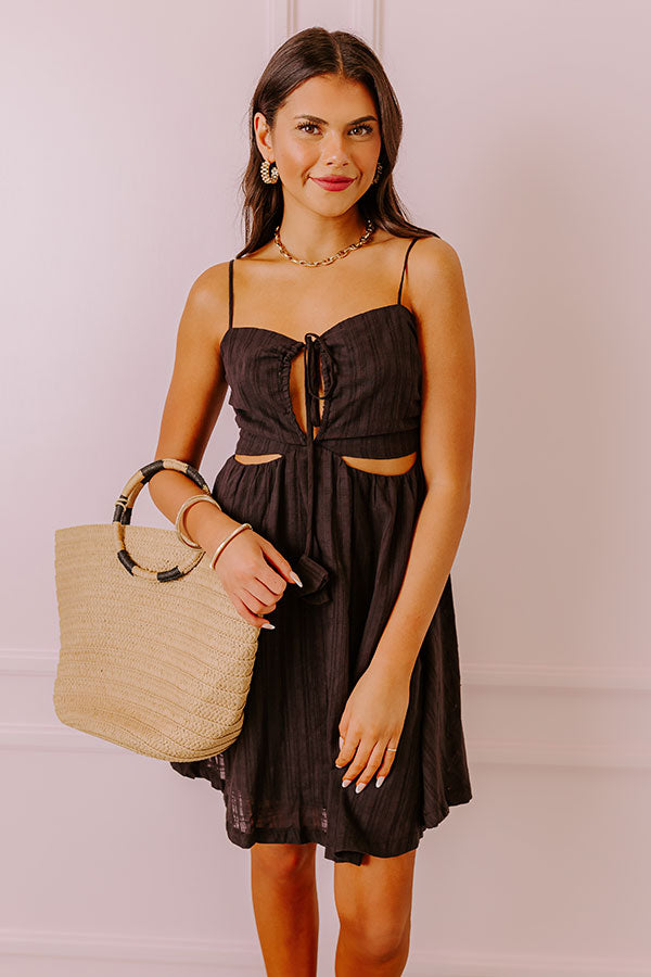 Seaside Soiree Cut Out Dress