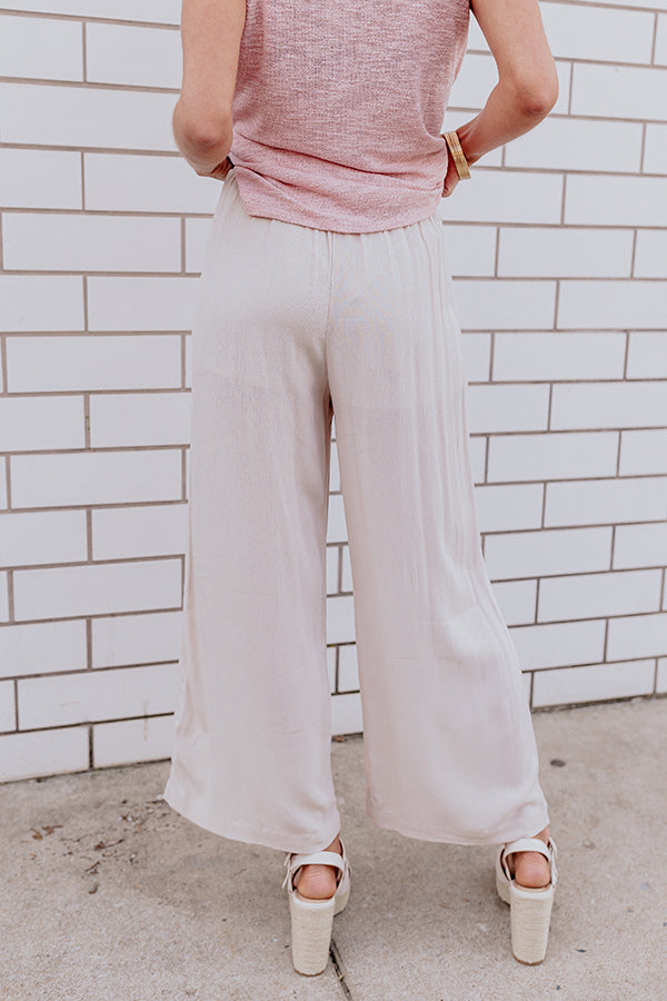 Urban Wonders High Waist Pants In Birch