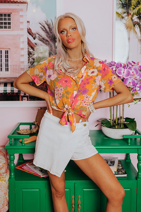 Blissful Beats Floral Top