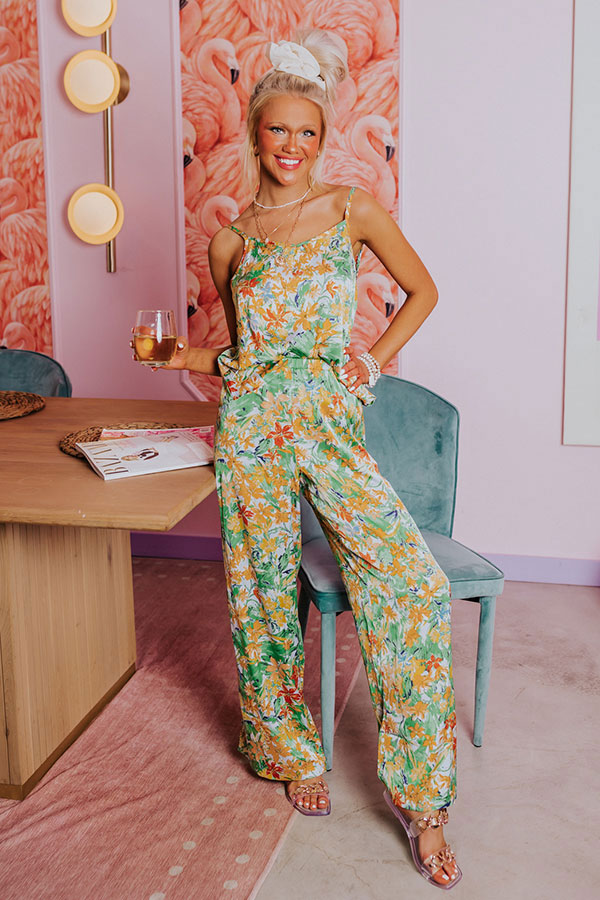 Hamptons Hideout Floral Tank