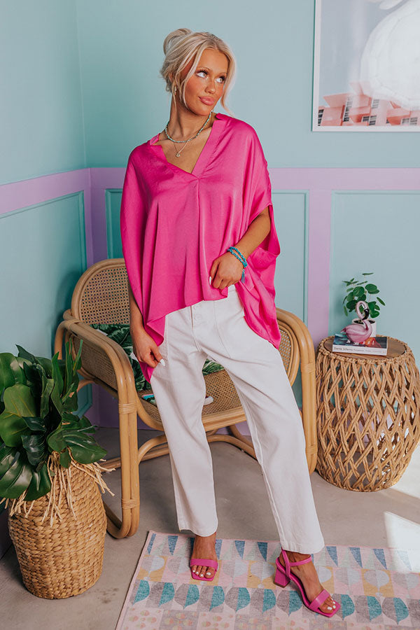 Blissful Beginnings Shift Top In Pink