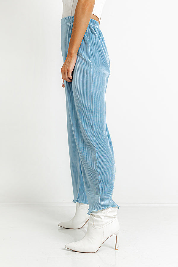 Keen On You Pleated High Waist Pants