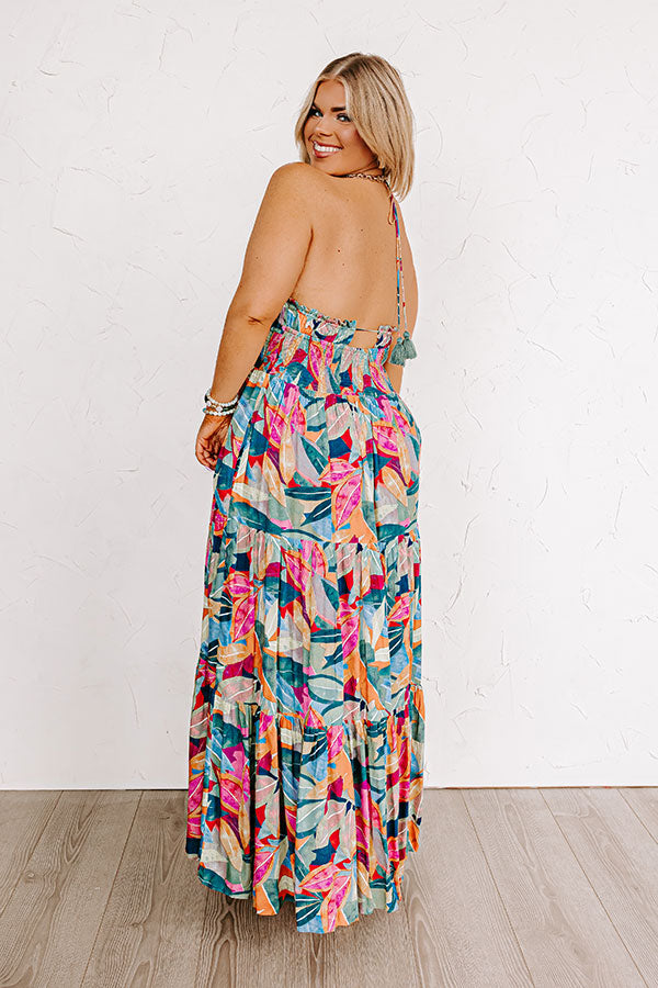Tropical Fizz Maxi Dress Curves